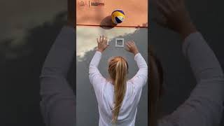 ABA Volleyball Übungen für Kinder  Pritschen für Beginner Teil 3 [upl. by Haerb562]