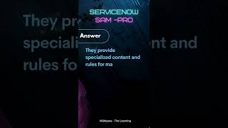 Master ServiceNow SAM Pro in Seconds Software Asset Management [upl. by Nnaeinahpets]