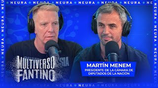 Martín Menem con Alejandro Fantino  Mano a Mano  Multiverso Fantino  1112 [upl. by Rodama399]