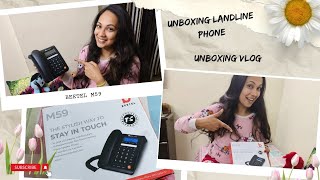 Unboxing BeetelUnboxing Beetel landlineUnboxing beetel M59landline vs mobileUnboxing landline [upl. by Hailed]