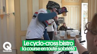 La course de cyclocross bistro une petite mousse et ça repart [upl. by Lynsey891]