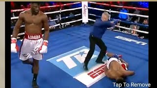 Efe Ajagba 🇳🇬 almost killed his opponent Brian Howard 🇺🇸 with a Brutal 👊🤜 efeajagbavsbrianhoward [upl. by Speroni937]