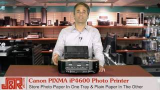 Canon PIXMA iP4600 Photo Printer  JRcom [upl. by Yellehs170]