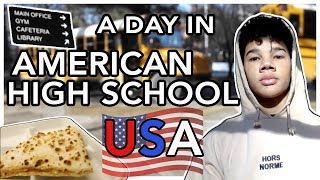 VLOG JOURNÉE AU LYCÉE AMÉRICAIN  ÉTUDIANT DÉCHANGE USA [upl. by Elenahc]