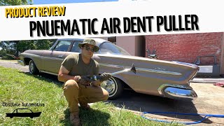 Pnuematic Air Dent Puller Harbor Freight Obsolete Automotive Product Review [upl. by Ahsinaj]