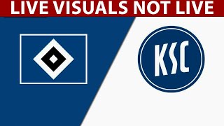 Karlsruher SC vs Hamburger SV LIVE  German Bundesliga 2 [upl. by Metah]