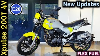 Hero Xpulse 200T 4V Review  BS6ll E20 Updates  On Road Price amp Mileage [upl. by Etterb672]