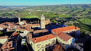 Italy • Piedmont • Barolo • 4K Scenic Relaxation Journey Through The Best Vineyards and Villages [upl. by Pinckney]