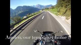 Alps 2013 Italy and Switzerland Honda CBF 600S [upl. by Stefania]