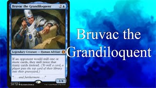 Lets Build a Bruvac the Grandiloquent Commander Deck [upl. by Teriann]