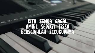 HINDIA  SECUKUPNYA Piano Slower Instrumental Karaoke No Vocal with Lyrics Female Lower Key [upl. by Weisbart]