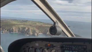 Landing at Alderney Channel Islands [upl. by Essila]