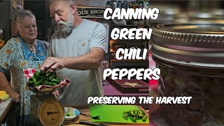 Canning Green Chili Peppers like you buy from the store [upl. by Einallem]