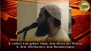 Scheich Muhammad Luhaidan IschâGebet in Berlin AsSahaba Moschee v 031012 [upl. by Irena]