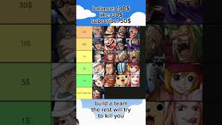 build onepiece team but rest of other will kill you IamG0DyTp4w [upl. by Kayley]