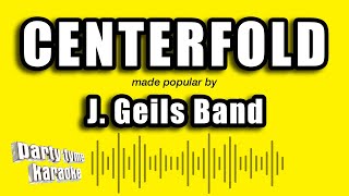 J Geils Band  Centerfold Karaoke Version [upl. by Ralat]