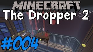 THE DROPPER 2  Minecraft Map 004  Sterben nach 98234676 Minuten [upl. by Ennovy374]