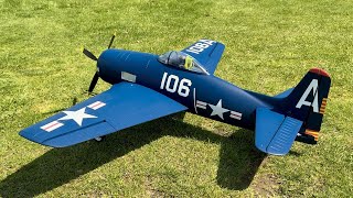 RC FlightLine F8F1 Bearcat 4K [upl. by Yentrok735]