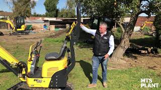 Excavator Review Yanmar SV08  The Narrowest Micro Excavator On The Market [upl. by Cave]