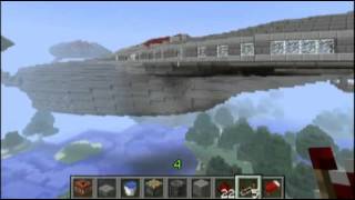 First Minecraft Megabuild  USS Enterprise NC1701E [upl. by Dielu]