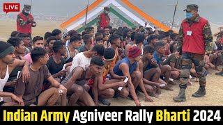 Indian Army Agniveer Rally Bharti 2024  Army Bharti 2024  Agniveer Army Physical Test 2024 [upl. by Gentille631]