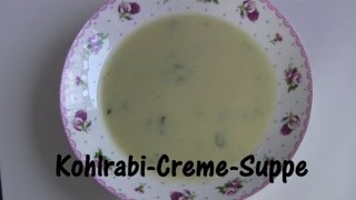 KohlrabiCremeSuppe  SÜPPCHENTAG [upl. by Orihakat]