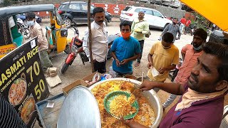 Famous Roadside Best Chicken Biryani at RS 70 Only  Madhapur  Street Food hyderabad [upl. by Eanad]