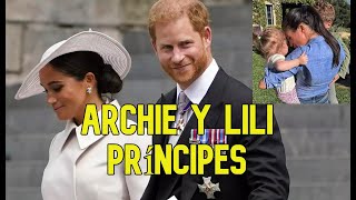 ✅Archie Harrison y Lilibeth Diana ya son príncipes según Carlos III 👑😍 [upl. by Ibba]