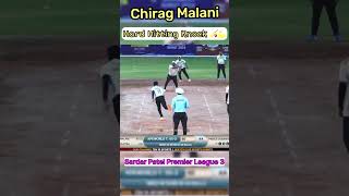 Hard Hitting Knock From Chirag Malani In SPPL 3 🏏💪🔥 shorts ytshorts trending cricket reels [upl. by Malin]