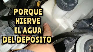 Porque Hierve el Agua del deposito de mi auto [upl. by Aicad]