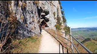 Oktober Hiking 7  Ebenalp Aesher Seealpsee in Appenzell 4K [upl. by Anwaf]