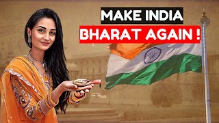 Make India Bharat Again Reclaim Reeducate Revitalize IndiaThatIsBharat MakeInIndia [upl. by Wiley]