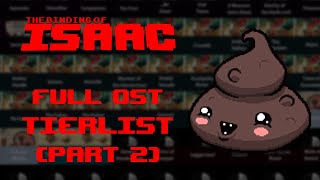 Ranking ALL Binding Of Isaac Songs Part 2 [upl. by Finella]