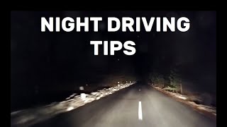 Essential Night Driving Tips for Safety driving drivers drivingtips [upl. by Ally]