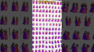 Thandi Thandi Flipbook dance 20 Days Hardwork flipbook artwork viralshorts video shortsviral [upl. by Artur436]