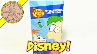 Phineas and Ferb Valentines and Temporary Tattoo Card SetWhatcha Doin [upl. by Ssilb]