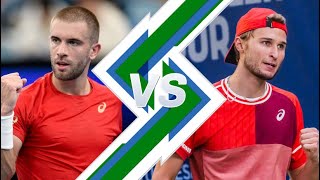 Borna Coric vs Leandro Riedi  OTTIGNIESLOUVAINLA NEUVE FINAL 2024 [upl. by Atinaw]