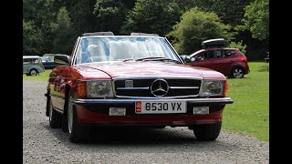 Hamsterley Forest Classic amp Retro Car ShowMeet Forestry England County Durham Uk [upl. by Oinotnaesoj]