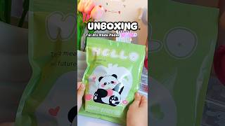 Unbox✨️TÚI MÙ NHÂN PHẨM HELLO PANDA unboxing [upl. by Sender]