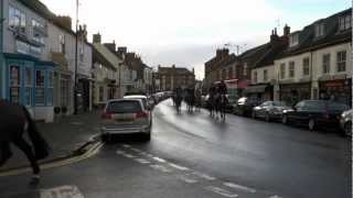 York amp Ainsty Hunt Boxing Day 2012 [upl. by Balf]