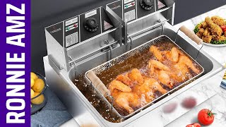 Best Electric Turkey Fryer 2024  Top 5 [upl. by Icaj872]