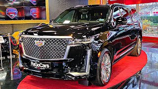 2022 Cadillac Escalade ESV Platinum  Ultra Big FullSize Luxury SUV  Interior Exterior Sound [upl. by Zola133]