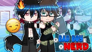 MINI FILME O Nerd e o Bad Boy😏🔥YaoiBL🏳️‍🌈 GACHA CLUB [upl. by Moreta]