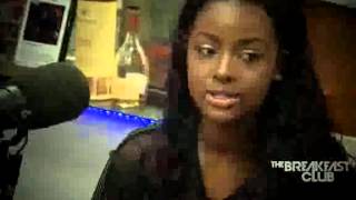 Justine Skye Interview at The Breakfast Club Power 1051 06302015 [upl. by Aihsyak]