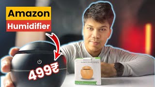 Amazon Ultrasonic Air Humidifier at 499₹  TechEela amazonfinds [upl. by Narag]