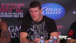 UFC 114 Post Fight Interview Part 4 [upl. by Ahcire613]