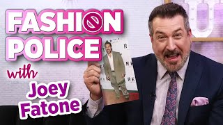 Joey Fatone Fashion Police [upl. by Akirdnuhs443]