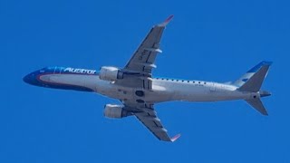 Despegue de Aeroparque del Embraer E190 LVCHS de Aerolineas Argentinas [upl. by Llehcar408]