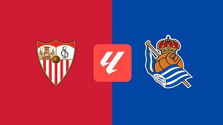 SEVILLA vs REAL SOCIEDAD  LALIGA 20242025 Journée 12  Full Match  Efootball Prediction [upl. by Eylk674]