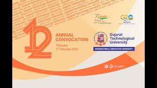 GTU  12th Annual Convocation 2023 [upl. by Olyhs26]